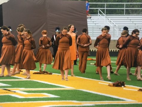 Color guard makes an impact
