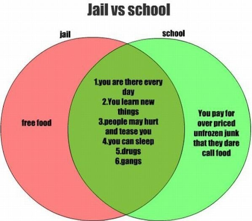 Is School Like Jail?