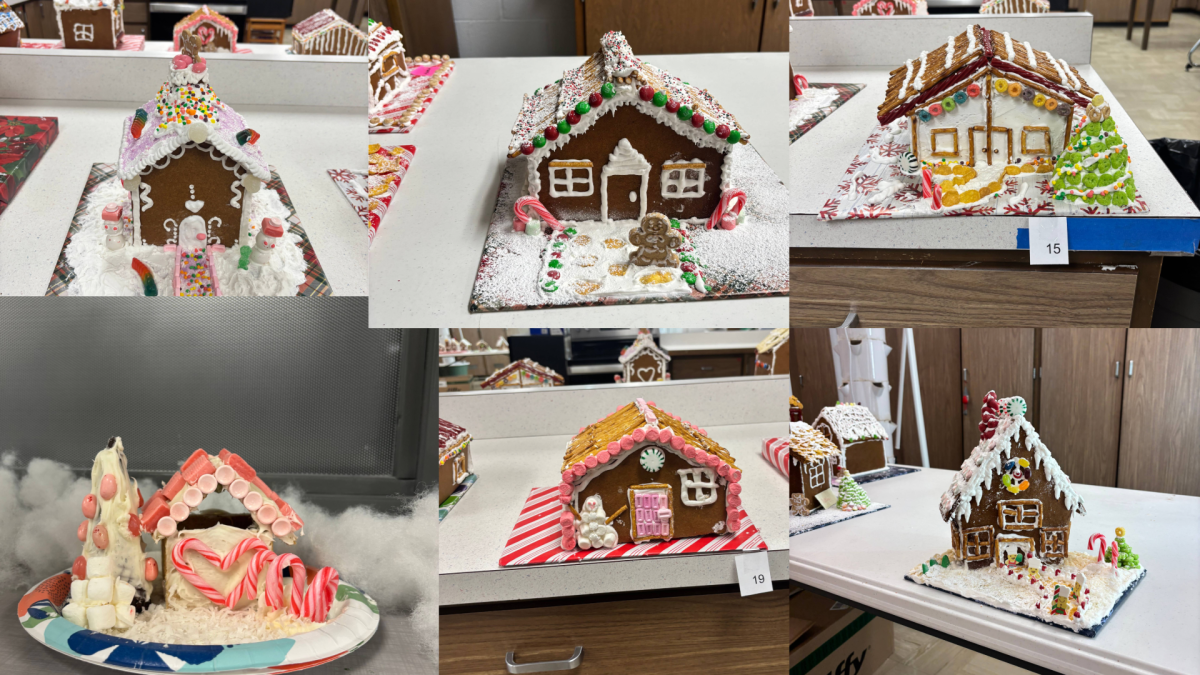 Students Spread Holiday Cheer with Gingerbread Houses